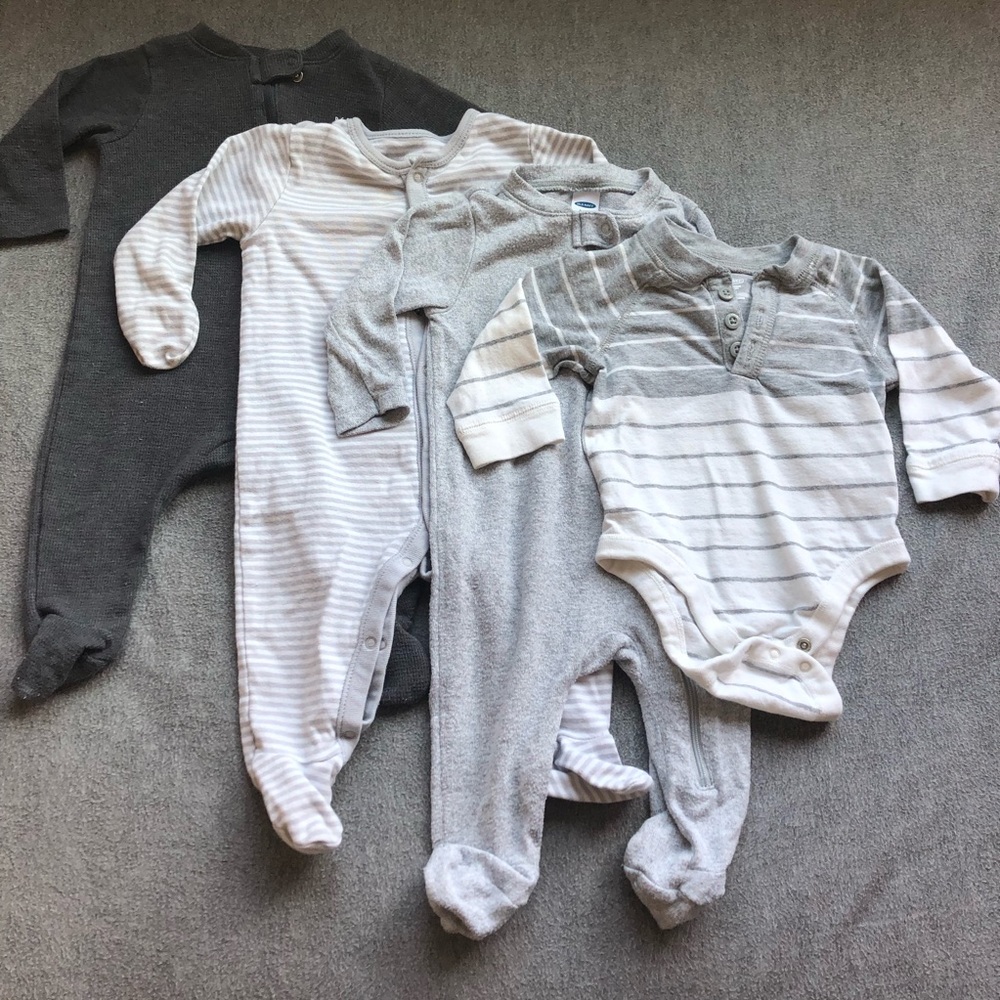 Long Sleeve Onesie Set